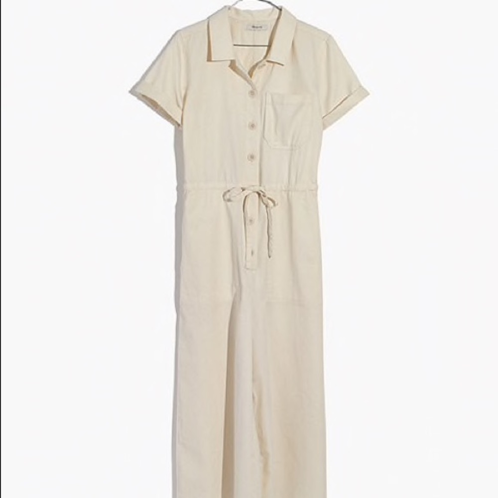 Madewell wide leg utility jumpsuit